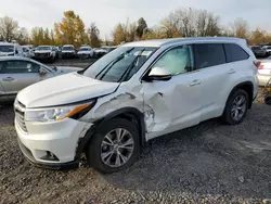 Toyota salvage cars for sale: 2014 Toyota Highlander XLE