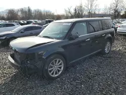 Salvage cars for sale from Copart Chalfont, PA: 2019 Ford Flex Limited