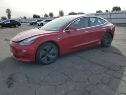 Salvage cars for sale at Martinez, CA auction: 2019 Tesla Model 3