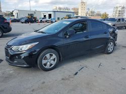 Chevrolet salvage cars for sale: 2017 Chevrolet Cruze LS