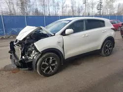 KIA Vehiculos salvage en venta: 2021 KIA Sportage LX