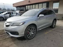 Salvage cars for sale at Fort Wayne, IN auction: 2017 Acura RDX Technology