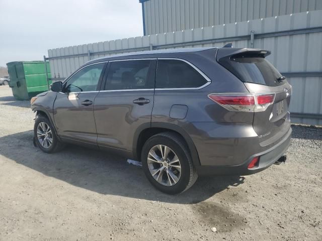 2014 Toyota Highlander XLE