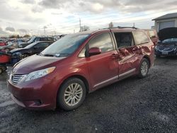 Salvage cars for sale from Copart Eugene, OR: 2012 Toyota Sienna XLE