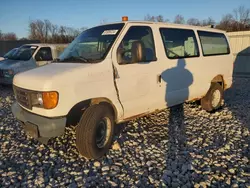 Salvage trucks for sale at Barberton, OH auction: 2007 Ford Econoline E250 Van