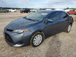 Salvage cars for sale at Houston, TX auction: 2018 Toyota Corolla L