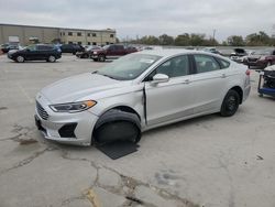 Salvage cars for sale at Wilmer, TX auction: 2019 Ford Fusion SEL