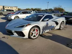 Vehiculos salvage en venta de Copart Wilmer, TX: 2024 Chevrolet Corvette Stingray 2LT