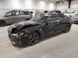 Salvage cars for sale from Copart Milwaukee, WI: 2019 Genesis G70 Prestige