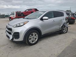 Salvage cars for sale at Homestead, FL auction: 2019 KIA Sportage LX