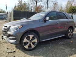 Salvage cars for sale from Copart Waldorf, MD: 2018 Mercedes-Benz GLE 350 4matic