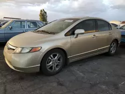 Honda Civic ex salvage cars for sale: 2007 Honda Civic EX