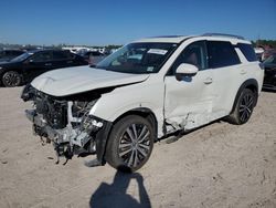 Salvage cars for sale at Houston, TX auction: 2024 Nissan Pathfinder Platinum