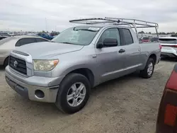 Toyota Tundra salvage cars for sale: 2007 Toyota Tundra Double Cab SR5