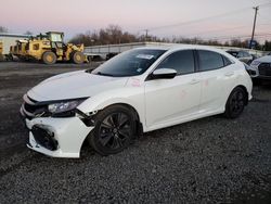 Salvage cars for sale at Hillsborough, NJ auction: 2018 Honda Civic EXL