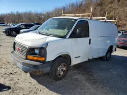 Salvage trucks for sale at Marlboro, NY auction: 2004 GMC Savana G2500