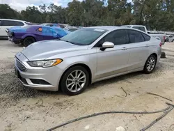 Ford Fusion se Vehiculos salvage en venta: 2017 Ford Fusion SE