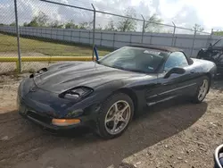 Chevrolet Vehiculos salvage en venta: 2001 Chevrolet Corvette