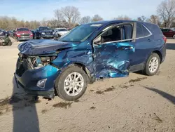 Salvage cars for sale at Des Moines, IA auction: 2021 Chevrolet Equinox LT