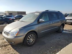 Salvage cars for sale at Kansas City, KS auction: 2011 KIA Sedona EX