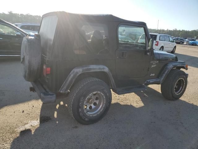 2001 Jeep Wrangler / TJ Sport