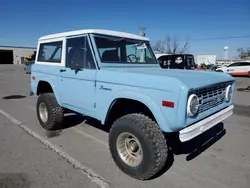 Salvage cars for sale at Anthony, TX auction: 1976 Ford Bronco