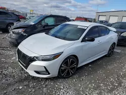 Nissan Vehiculos salvage en venta: 2021 Nissan Sentra SR