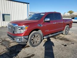 Nissan Titan sv salvage cars for sale: 2017 Nissan Titan SV