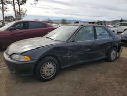 Salvage cars for sale from Copart San Martin, CA: 1995 Honda Civic LX