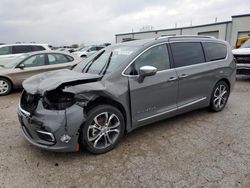 2022 Chrysler Pacifica Pinnacle en venta en Kansas City, KS