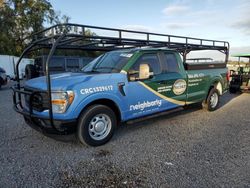 Salvage cars for sale at Riverview, FL auction: 2022 Ford F150 Super Cab