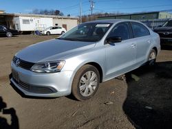 Salvage cars for sale from Copart New Britain, CT: 2012 Volkswagen Jetta Base