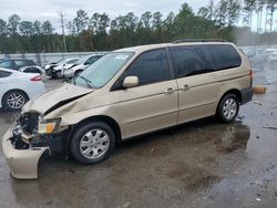 Vehiculos salvage en venta de Copart Harleyville, SC: 2002 Honda Odyssey EX