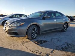 Salvage cars for sale from Copart Grand Prairie, TX: 2017 Nissan Altima 2.5