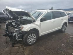 2020 Dodge Journey SE en venta en Woodhaven, MI