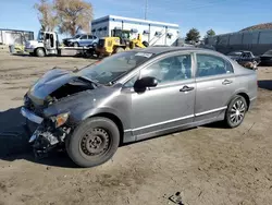 Salvage cars for sale at Albuquerque, NM auction: 2009 Honda Civic VP