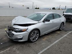 Salvage cars for sale at Van Nuys, CA auction: 2022 Chevrolet Malibu LT