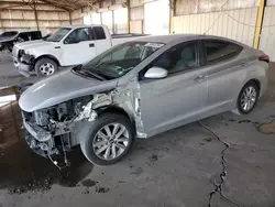 Salvage cars for sale at Phoenix, AZ auction: 2015 Hyundai Elantra SE