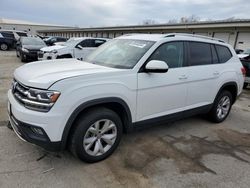 Volkswagen salvage cars for sale: 2018 Volkswagen Atlas SE