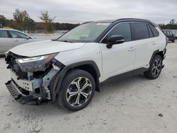 Salvage cars for sale at Loganville, GA auction: 2022 Toyota Rav4 Prime XSE