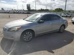 Vehiculos salvage en venta de Copart Miami, FL: 2011 Honda Accord EXL