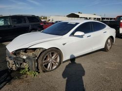 Tesla salvage cars for sale: 2015 Tesla Model S 70D