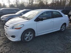 Salvage cars for sale at Waldorf, MD auction: 2007 Toyota Yaris