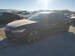 Salvage cars for sale from Copart Las Vegas, NV: 2018 Honda Accord Sport