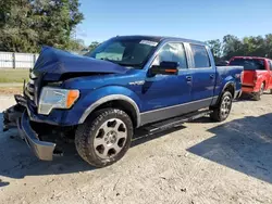 Salvage cars for sale at Ocala, FL auction: 2009 Ford F150 Supercrew