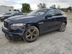 Salvage cars for sale at Opa Locka, FL auction: 2020 Jaguar F-PACE Premium