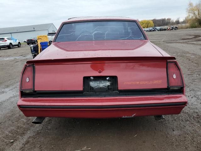 1986 Chevrolet Monte Carlo