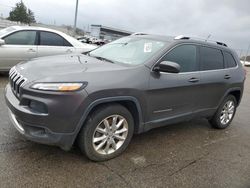 Jeep salvage cars for sale: 2015 Jeep Cherokee Limited