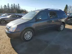 Salvage cars for sale from Copart Bowmanville, ON: 2012 KIA Sedona LX