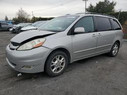 Salvage cars for sale at San Martin, CA auction: 2006 Toyota Sienna XLE